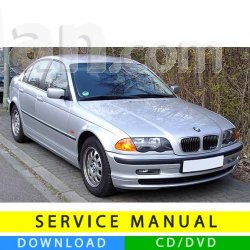 1999-2005 BMW 3 SERIES E46 SEDAN COUPE CONVERTIBLE SPORT WAGON WORKSHOP MANUAL 