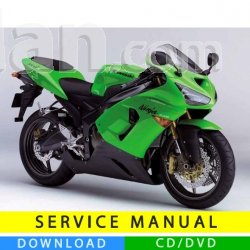 Kawasaki ZX-6R 636 service manual (2005-2006) (IT
