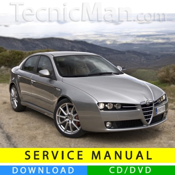 Alfa Romeo 159 service manual (2005-2013) (Multilang)