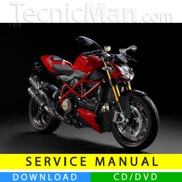 Ducati Streetfighter service manual (2009-2014) (MultiLang)