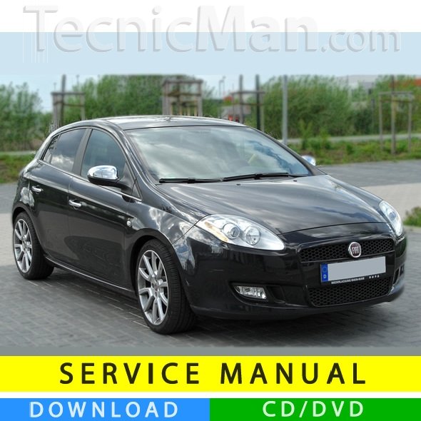 Fiat Bravo service manual (2007-2014) (Multilang)