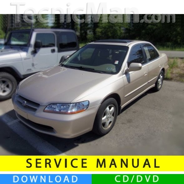 Honda Accord service manual (1998-2002) (EN)
