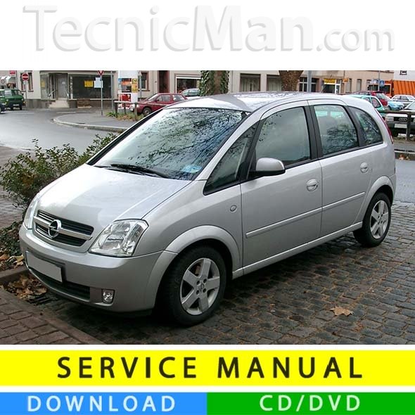 Opel Meriva A service manual (2003-2010) (IT)