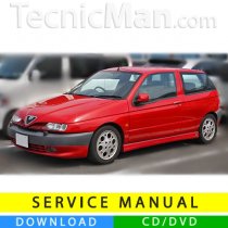 Alfa Romeo 145 service manual (1994-2000) (Multilang)
