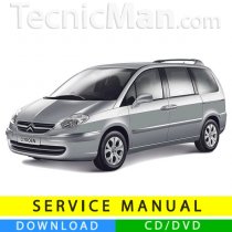 Citroën C8 service manual (2002-2014) (Multilang)