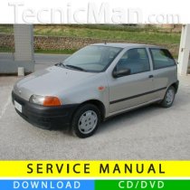 Fiat Punto service manual (1993-1998) (IT)