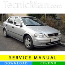 Opel Astra G service manual (1998-2006) (EN)