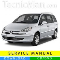 Peugeot 807 service manual (2002-2014) (Multilang)