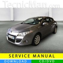 Renault Megane III service manual (2008-2014) (EN-FR)