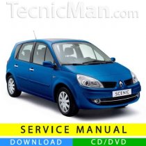 Renault Scenic 2 service manual (2003-2009) (IT)