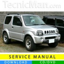 Suzuki Jimny III service manual (1998-2014) (EN)