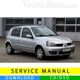 Renault Clio 2 service manual (1998-2012) (MultiLang)
