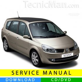 Renault Grand Scenic 2 service manual (2003-2009) (EN)