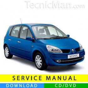Renault Scenic 2 service manual (2003-2009) (EN)