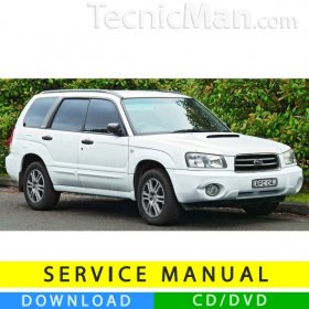 Subaru Forester service manual (1999-2004) (EN)