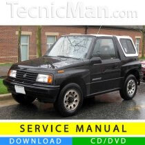 Suzuki Vitara service manual (1988-1998) (EN)