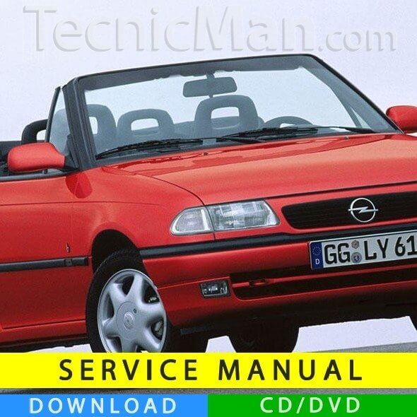Opel Astra F Service Manual 1991 1998 En Tecnicman Com