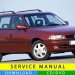 Opel Astra F Caravan service manual (1991-1998) (EN)