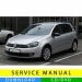 Volkswagen Golf VI service manual (2008-2012) (IT)