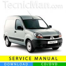 Renault Kangoo service manual (1997-2007) (EN-FR-ES)